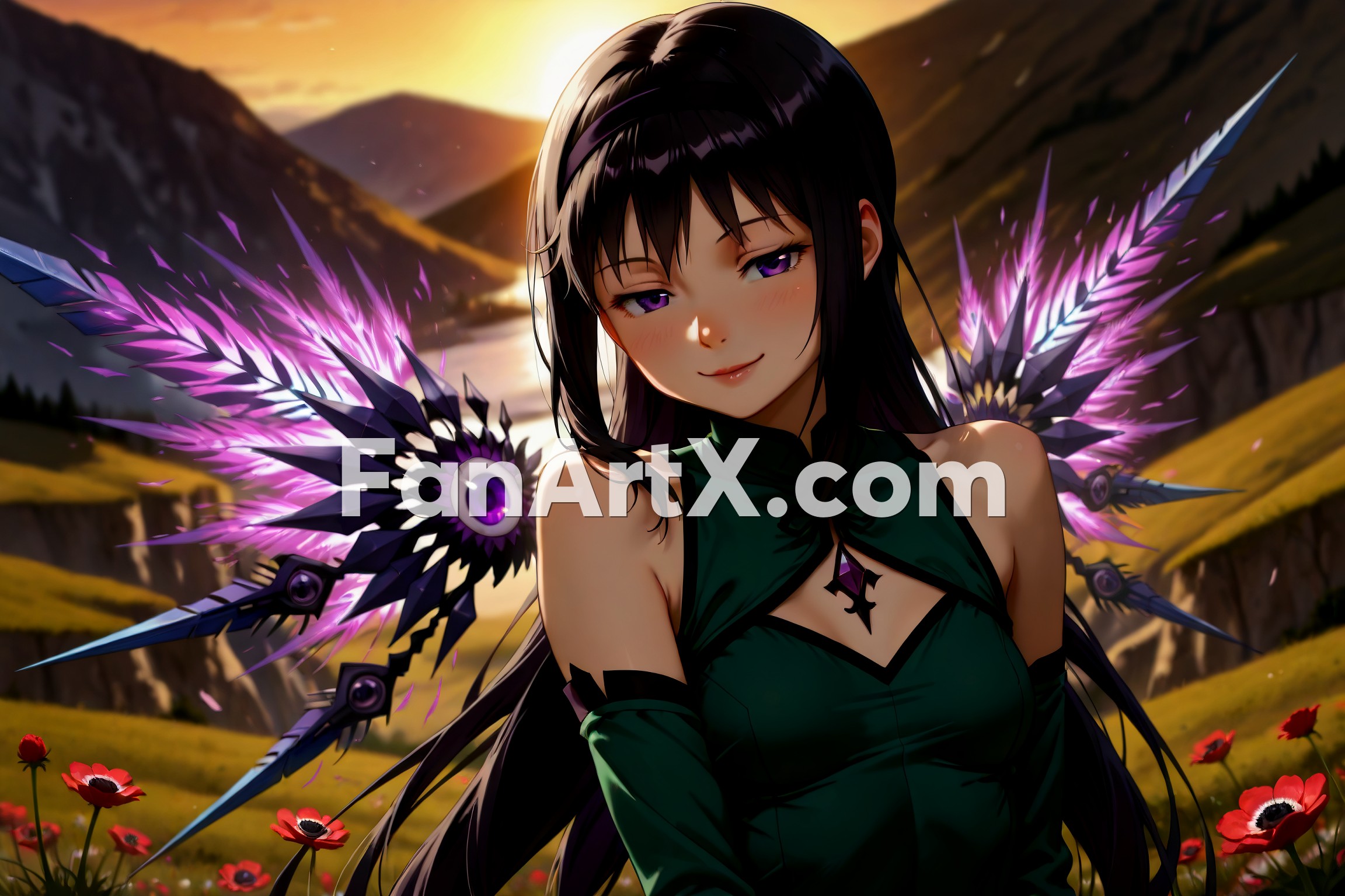 Akemi Homura Puella Magi Madoka Magica Fanart 9369961